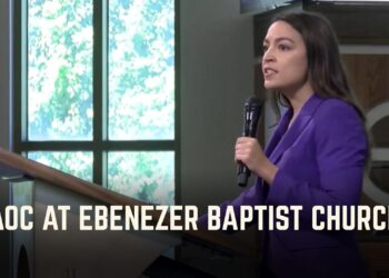 AOC at Ebenezer Baptist Church.