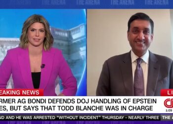 Ro Khanna on CNN’s The Arena with Kasie Hunt discussing Pam Bondi’s testimony & the Laken Riley Act