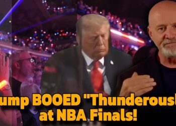Trump Booed “Thunderously” at NBA Finals!