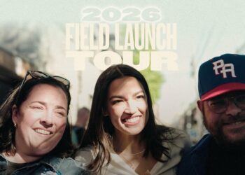 Kicking off our 2026 field launch. | Alexandria Ocasio-Cortez