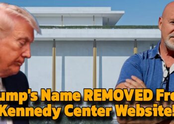 Trump’s Name REMOVED from the Kennedy Center’s Website!