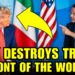 🚨Trump PANICS As ITALY Just HUMILIATED HIM On THE WORLD STAGE