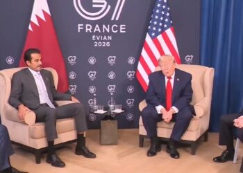 Trump- “Qatar is the closest to Iran, physically. With other countries, I noticed they had to travel