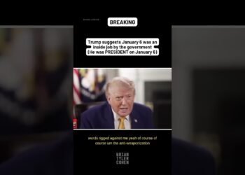 Trump suggests January 6 was an inside job by the government(He was PRESIDENT on January 6)