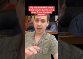 Lieu CONFRONTS RUBIO over Lying about Trump Sleeping