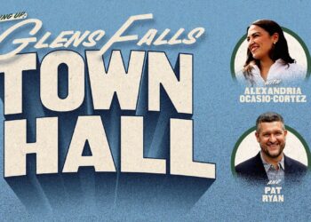 Town Hall Meeting in Glens Falls with AOC & Pat Ryan