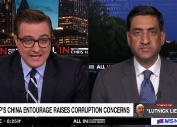 Ro Khanna on MS NOW’s All In with Chris Hayes discussing corruption in the Trump administration
