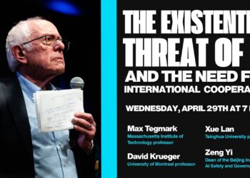 LIVE: The Existential Threat of AI and the Need for International Cooperation