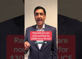 Republicans want B more for ICE funding.