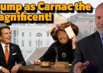 Trump as Carnac The Magnificent!