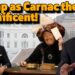 Trump as Carnac The Magnificent! Trump as Carnac The Magnificent!