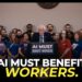 AI must benefit workers. | Sen. Bernie Sanders