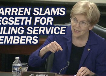 Warren Slams Secretary Hegseth for Failing Service Members and their Families