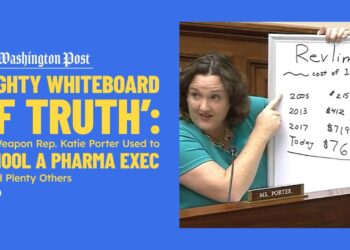 Katie Porter DESTROYS CEO for 0 Price Hike on Cancer Meds