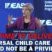 Universal Child Care: Warren Rallies Democrats on the Path Forward Delivering for American Families