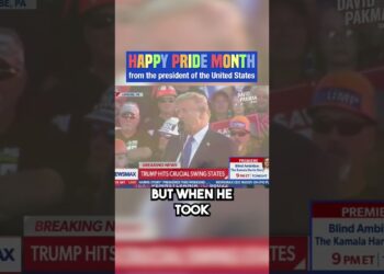 Trump’s unofficial message for Pride Month #trump #pride #shorts