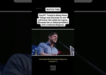 Ossoff: Trump is doing these things now because no one will honor him when he’s gone.