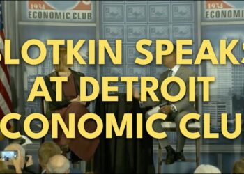 Slotkin Speaks at Detroit Economic Club