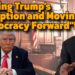 Fighting Trump’s Corruption and Moving “Democracy Forward”