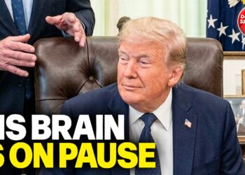 VIDEO: Trump Sits With A Blank Stare As His Cabinet Tries To Distract The Media