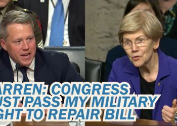 We need to pass my bipartisan military right to repair law now.