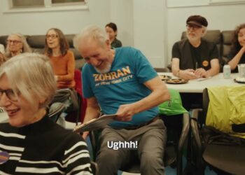 Debate night bingo with Seniors for Zohran