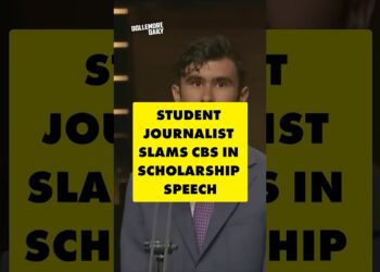 Student SLAMS Bari Weiss & CBS #cbs #bariweiss #dollemoredaily