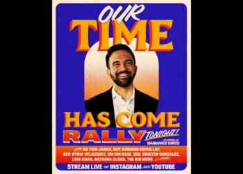 OUR TIME HAS COME: RALLY LIVESTREAM