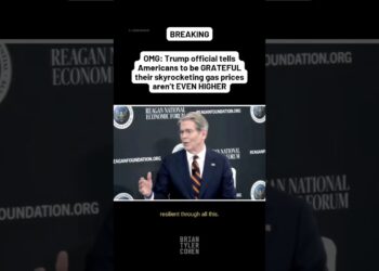 OMG: Trump official tells Americans to be GRATEFUL their skyrocketing gas prices aren’t EVEN HIGHER