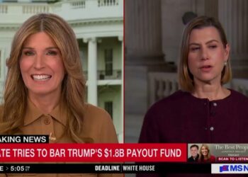 MS NOW: Slotkin says “Everyone is paying for Trump’s war in Iran”