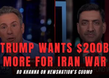Ro Khanna on NewsNation with Chris Cuomo discussing the government shutdown & the war in Iran