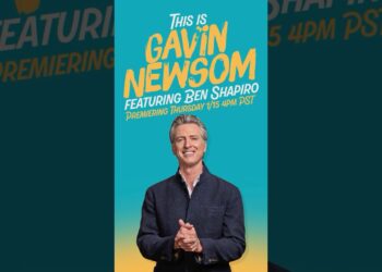 Tune in tomorrow for my conversation with @BenShapiro  #gavinnewsom #benshapiro #california