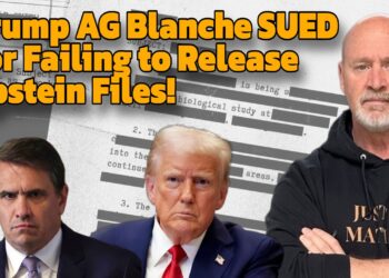 Trump’s AG Todd Blanche SUED For Failing to Release Epstein Files!
