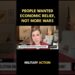 Voters Wanted Economic Relief, Not More Wars