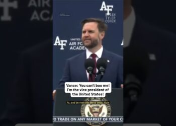 Vance: You can’t boo me! I’m the vice president of the United States!
