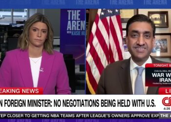 Ro Khanna on CNN’s The Arena with Kasie Hunt discussing the war in Iran and the rise in gas prices