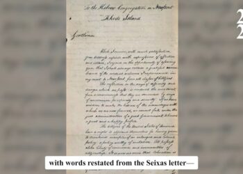Washington’s Letter to Newport’s Hebrew Congregation, Narrated by Laura Freedman Pedrick