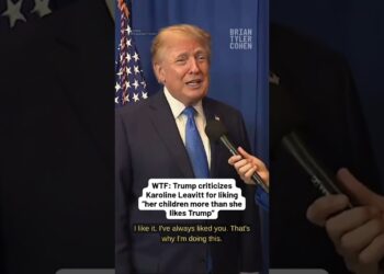 WTF: Trump criticizes Karoline Leavitt for liking “her children more than she likes Trump”