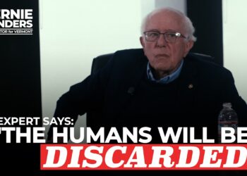 AI Expert Tells Bernie: “The Humans will be Discarded”