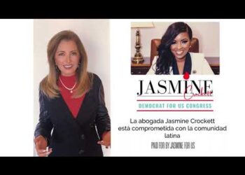 Jasmine Crockett for Congress – Luchadora (Runoff)