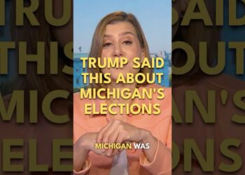 Trump said this about Michigan’s elections