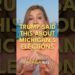 Trump said this about Michigan’s elections