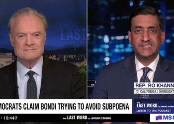 Ro Khanna on MS NOW’s The Last Word with Lawrence O’Donnell discussing Pam Bondi & the Epstein files